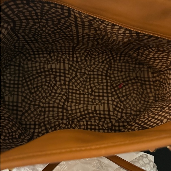 MCM Cognac Visetos Tote Pristine - Picture 6 of 13